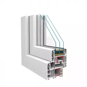 Veka Softline 82-biały-ram